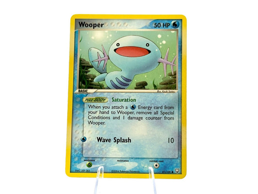Wooper - EX Team Rocket Returns 81/109 - MidEra - Saitou