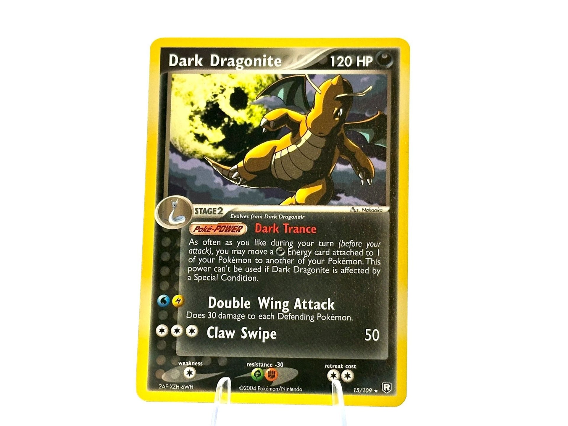 Dark Dragonite Japanese Pokemon Card - Team Rocket Holo No.149 (Vintage 1997, Near Mint) Dark Dragonite Japanese Pokemon Card - Team Rocket Holo No.149 (Vintage 1997, Near Mint)