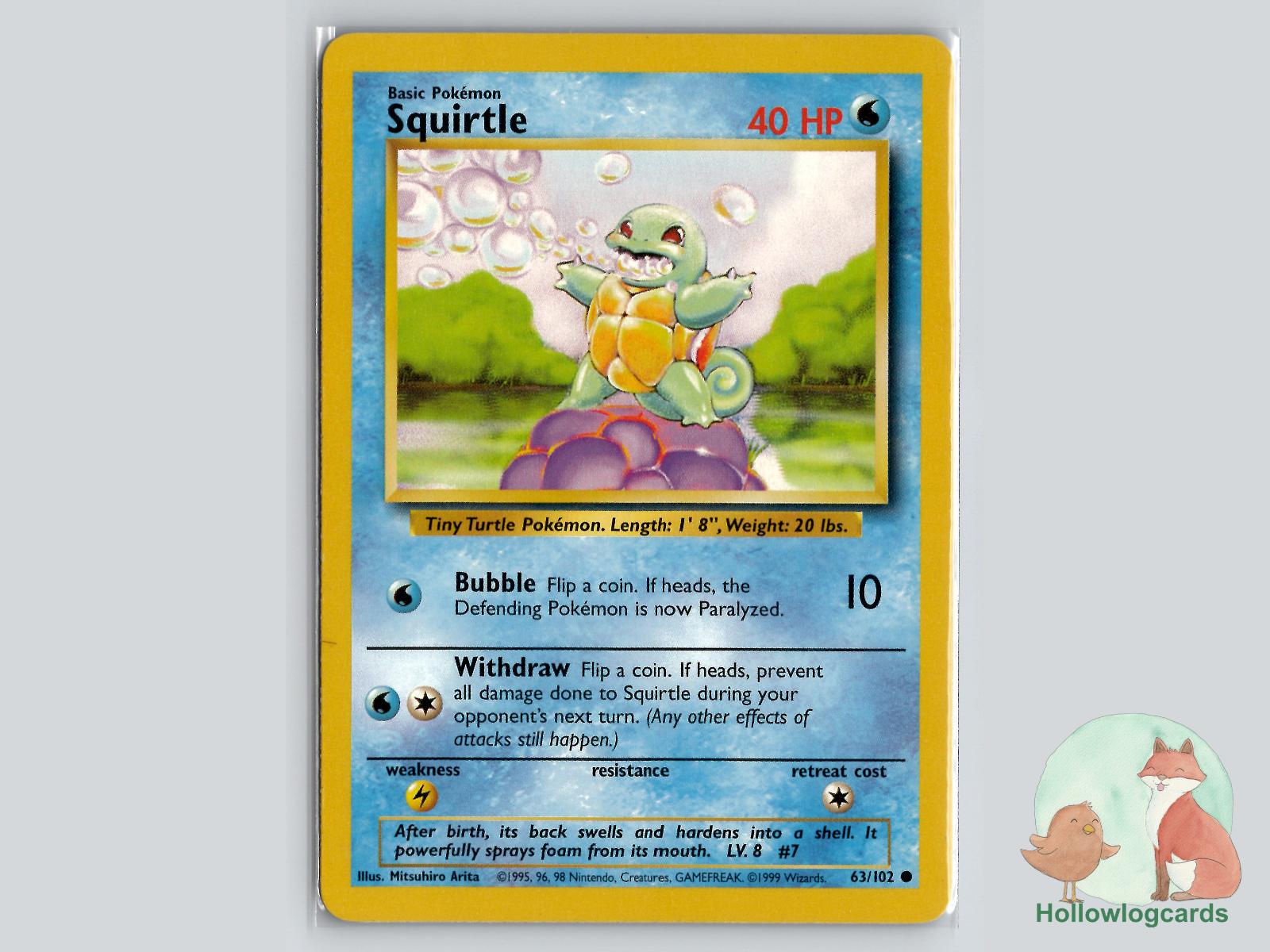 Squirtle (63/102) - Base Pokémon Card