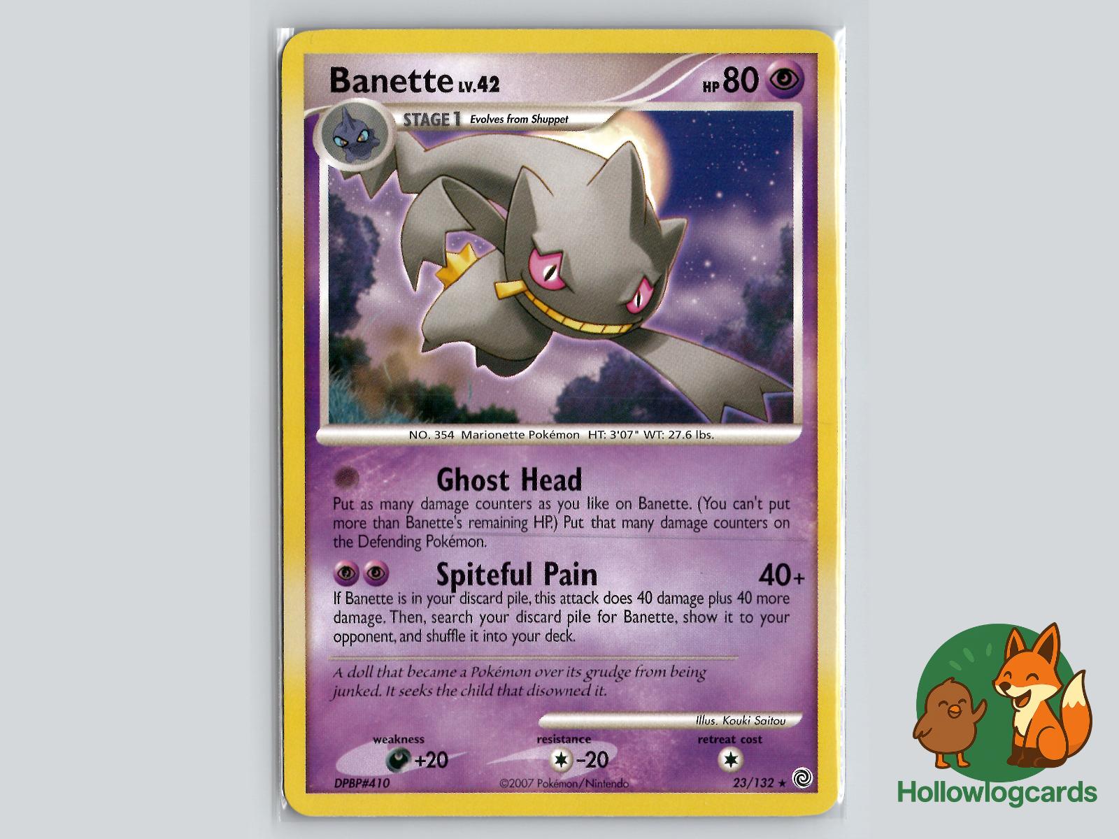 Banette (23/132) - Secret Wonders Pokémon Card