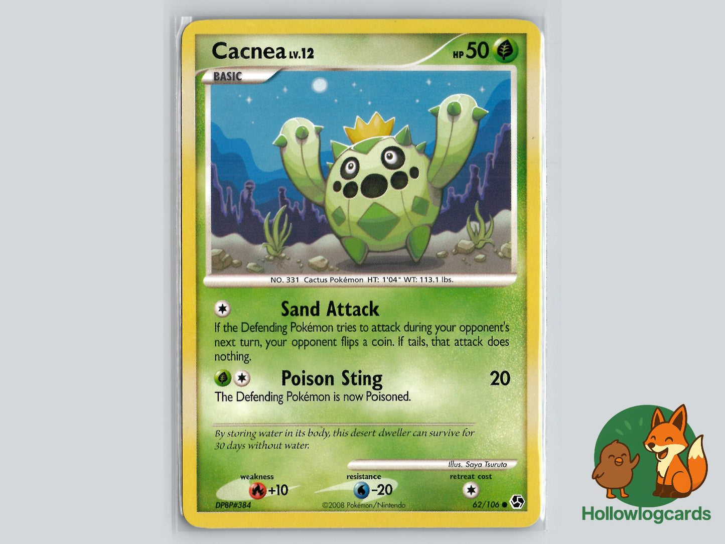 Cacnea (62/106) - Great Encounters Pokémon Card
