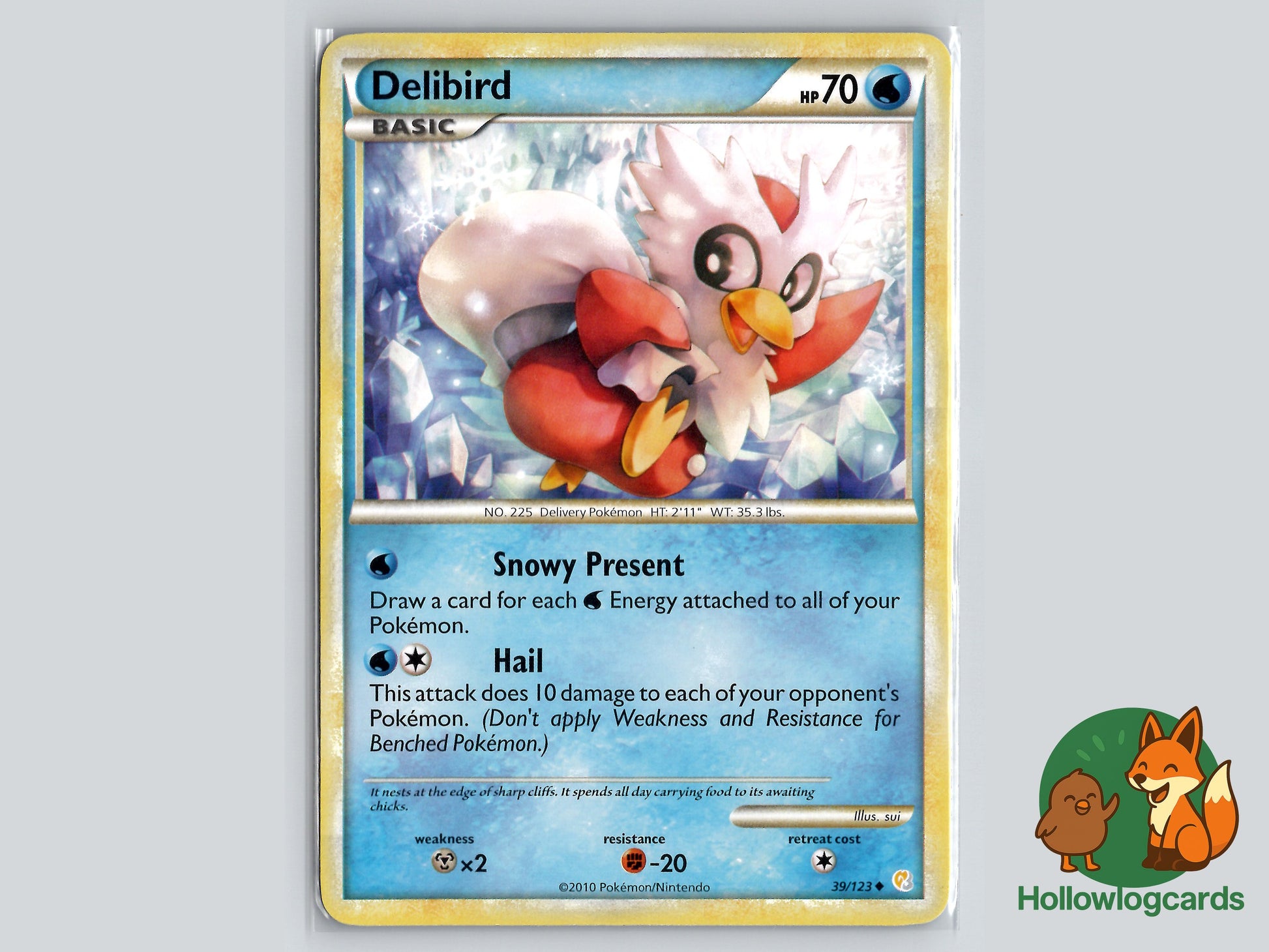 Image of Delibird HeartGold and SoulSilver (HS) #39