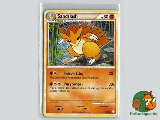 Image of Sandslash HeartGold and SoulSilver (HS) #29