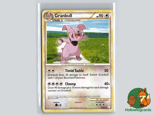 Image of Granbull HeartGold and SoulSilver (HS) #22
