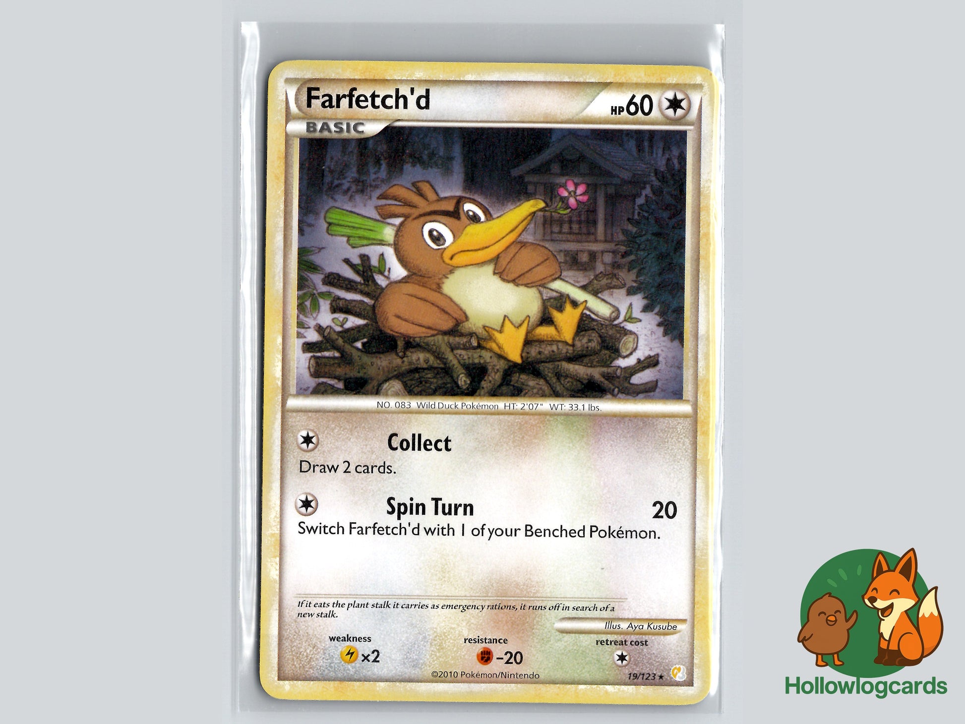 Image of Farfetchd HeartGold and SoulSilver (HS) #19