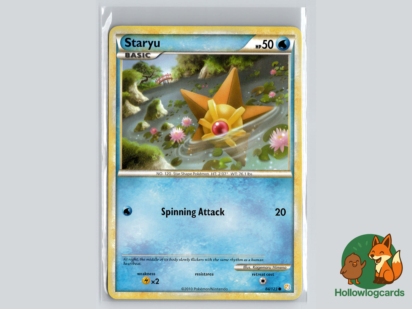 Image of Staryu HeartGold and SoulSilver (HS) #84