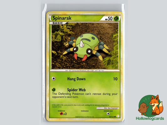 Image of Spinarak HeartGold and SoulSilver (HS) #83