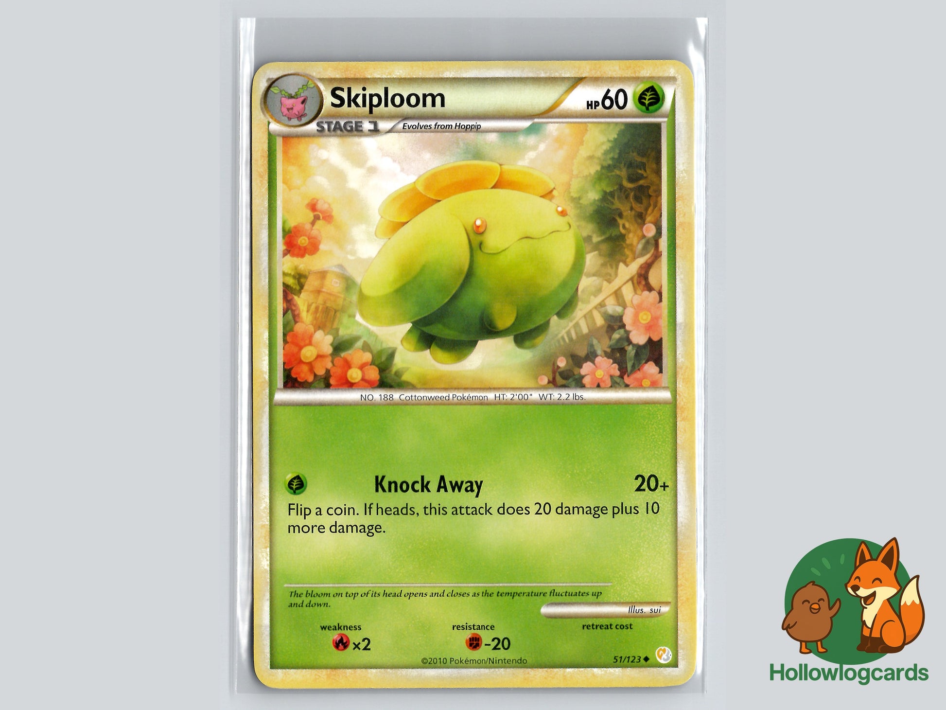 Image of Skiploom HeartGold and SoulSilver (HS) #51