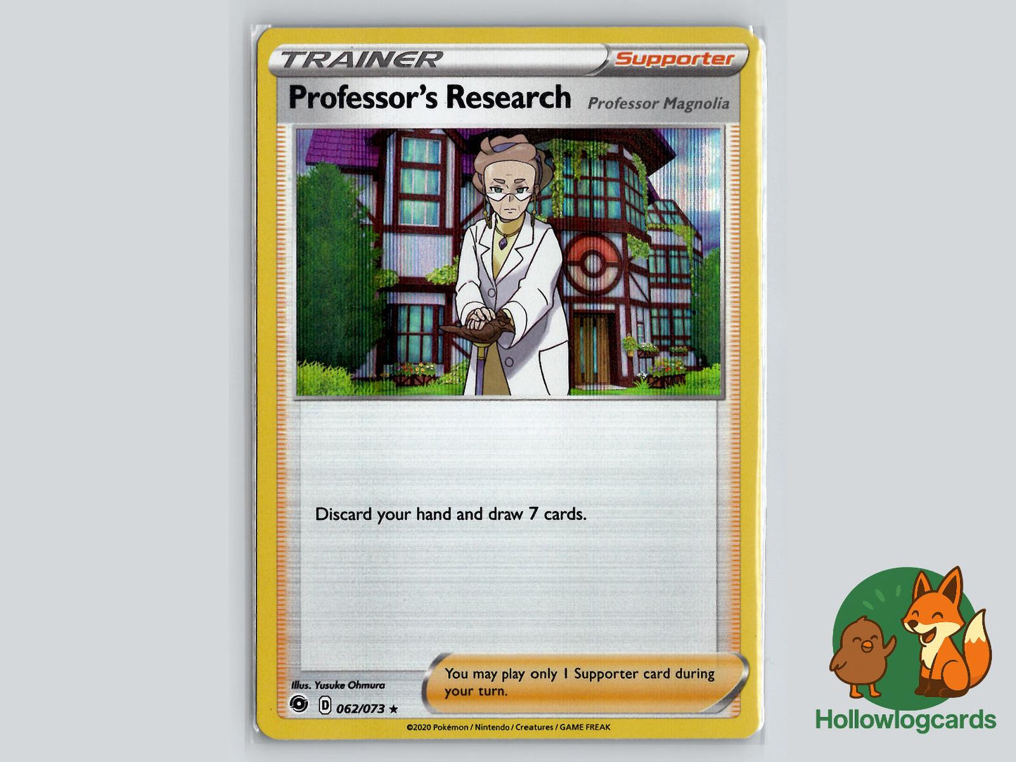Professor's Research (062/073) - Champion's Path Pokémon Card