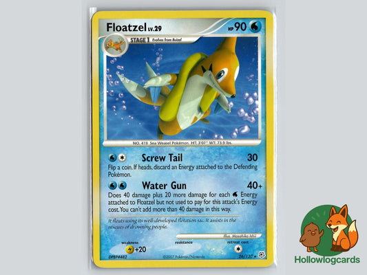 Floatzel (26/130) - Diamond & Pearl Pokémon Card