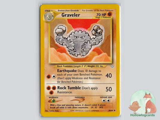 Graveler (30/64) - Neo Revelation Pokémon Card