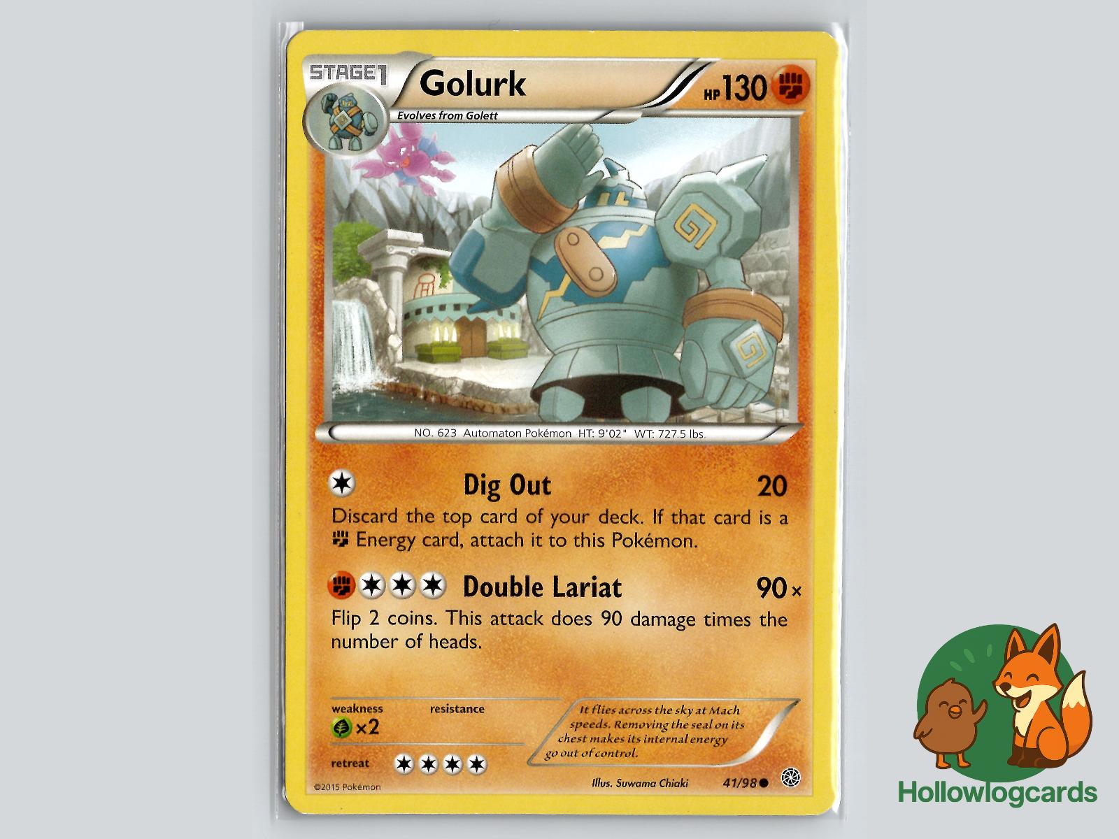 Golurk (41/98) - Ancient Origins Pokémon Card
