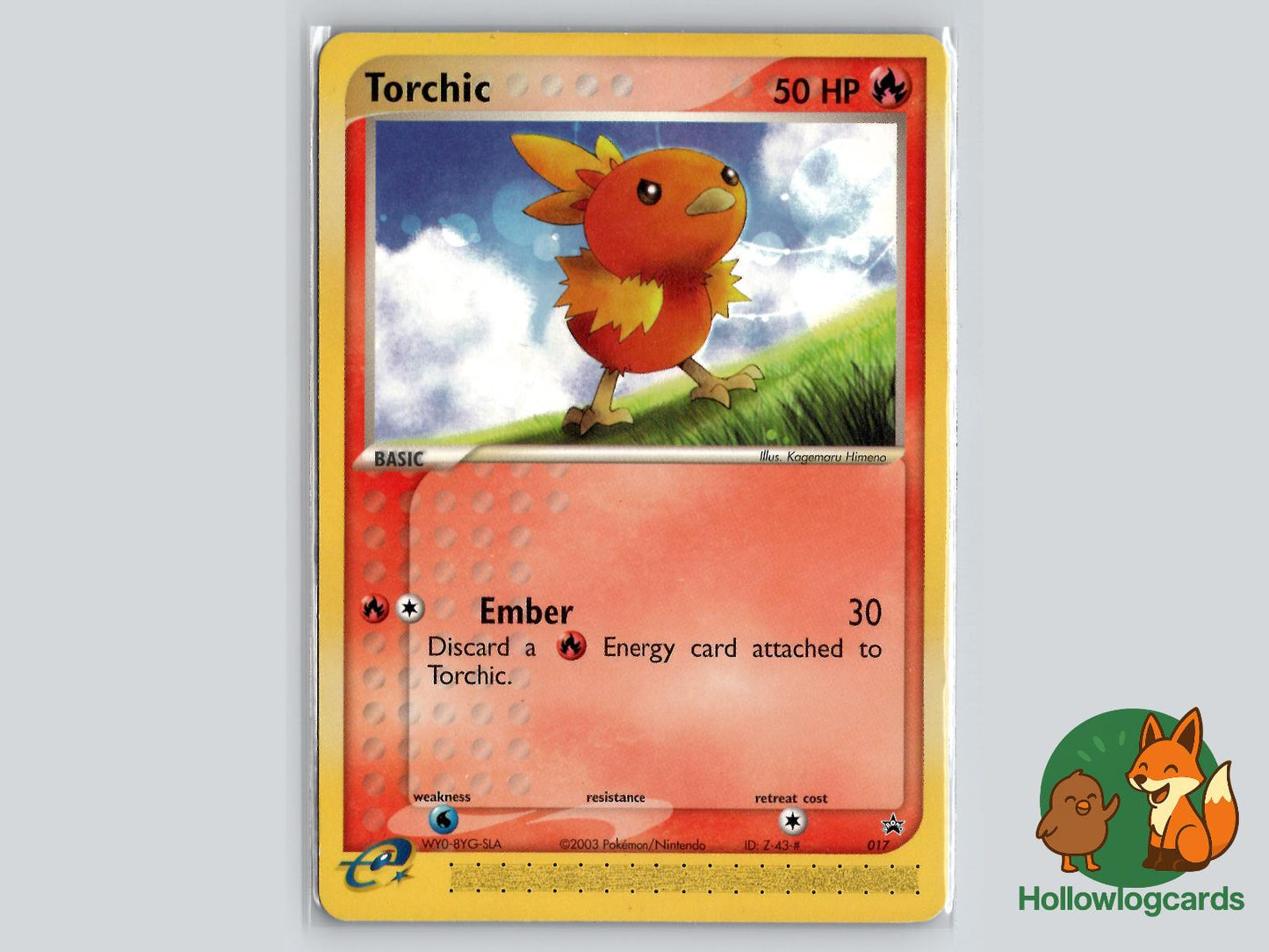 Torchic (017) - Nintendo Black Star Promos Pokémon Card