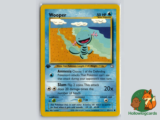Image of Wooper Neo Genesis (N1) #82