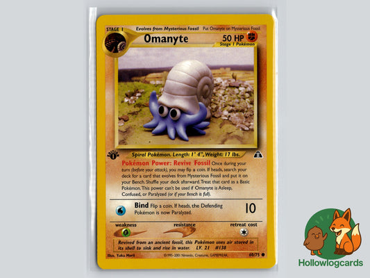 Image of Omanyte Neo Discovery (N2) #60