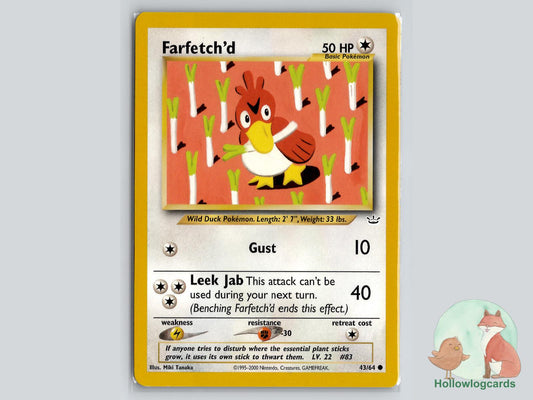 Farfetch'd (43/64) - Neo Revelation Pokémon Card