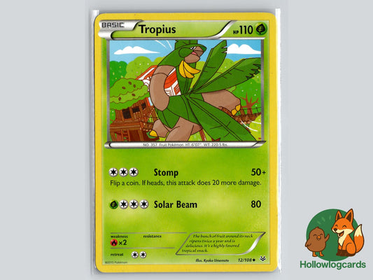 Tropius (12/108) - Roaring Skies Pokémon Card