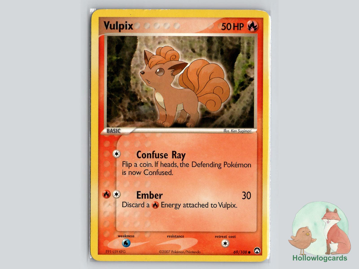 Vulpix (69/108) - Power Keepers Pokémon Card