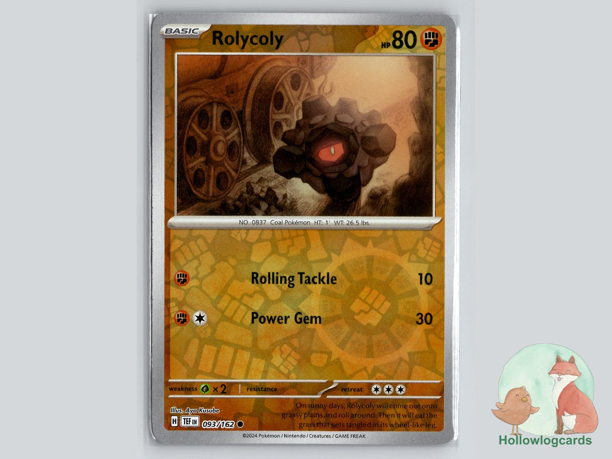 Rolycoly (093/162) - Temporal Forces Pokémon Card