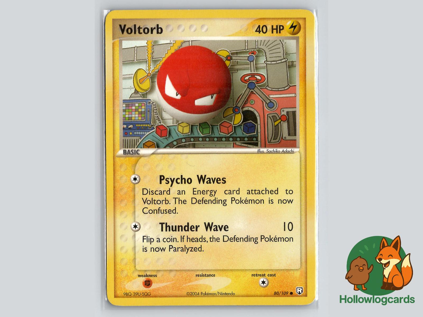 Voltorb (80/109) - Team Rocket Returns Pokémon Card