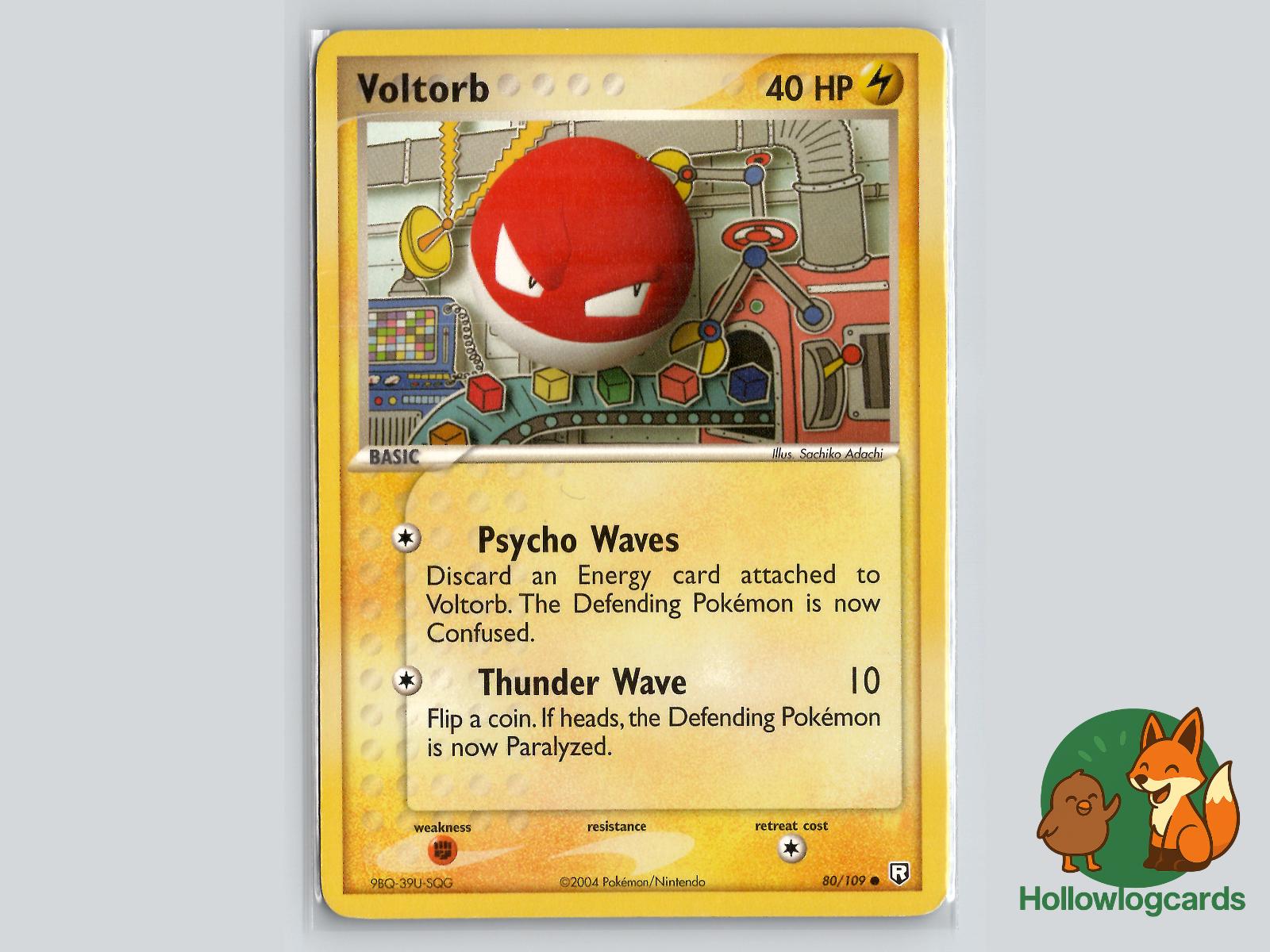 Voltorb (80/109) - Team Rocket Returns Pokémon Card