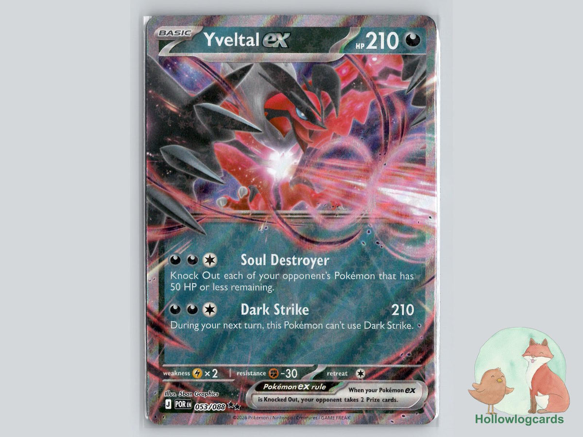 Yveltal ex (053/088) Pokémon Card