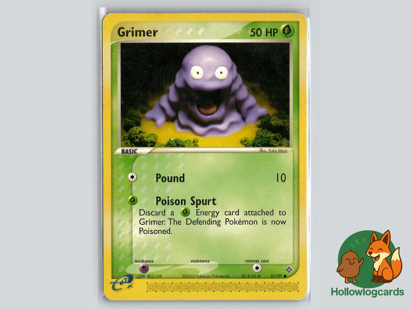 Grimer (57/97) - Dragon Pokémon Card