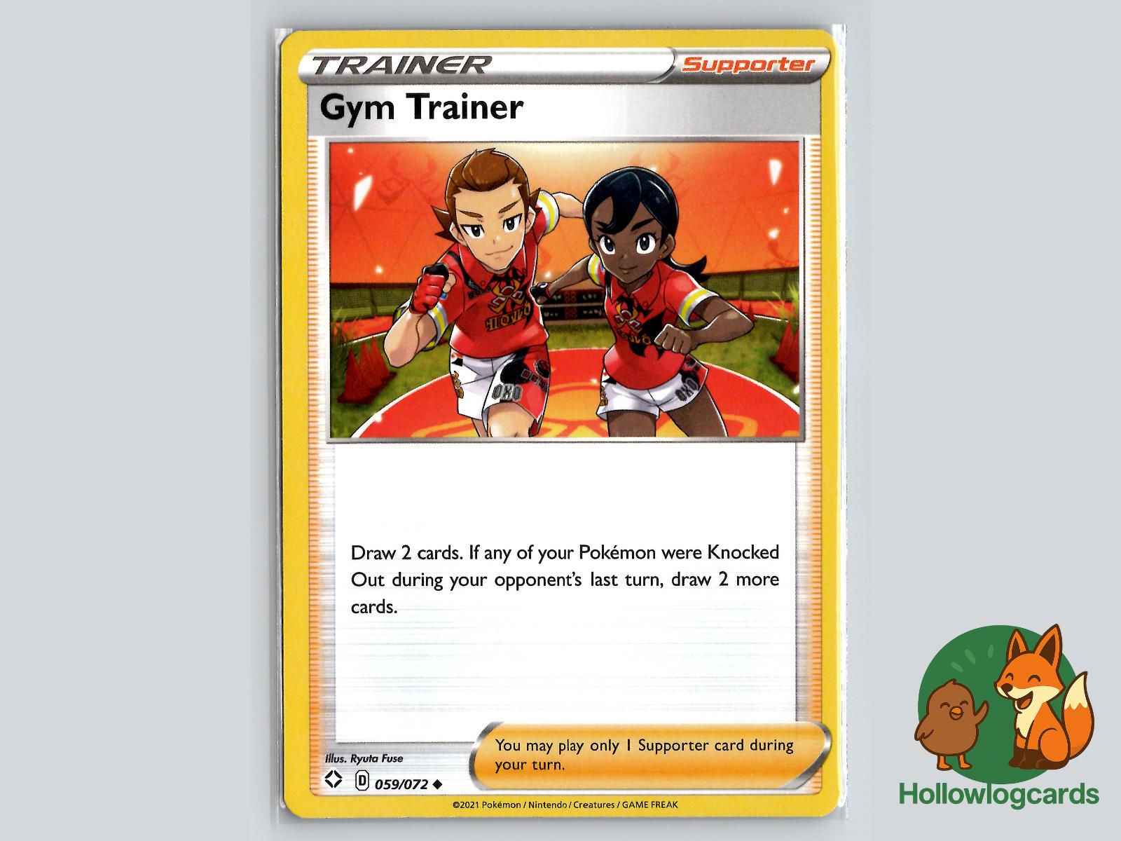 Gym Trainer (059/072) - Shining Fates Pokémon Card