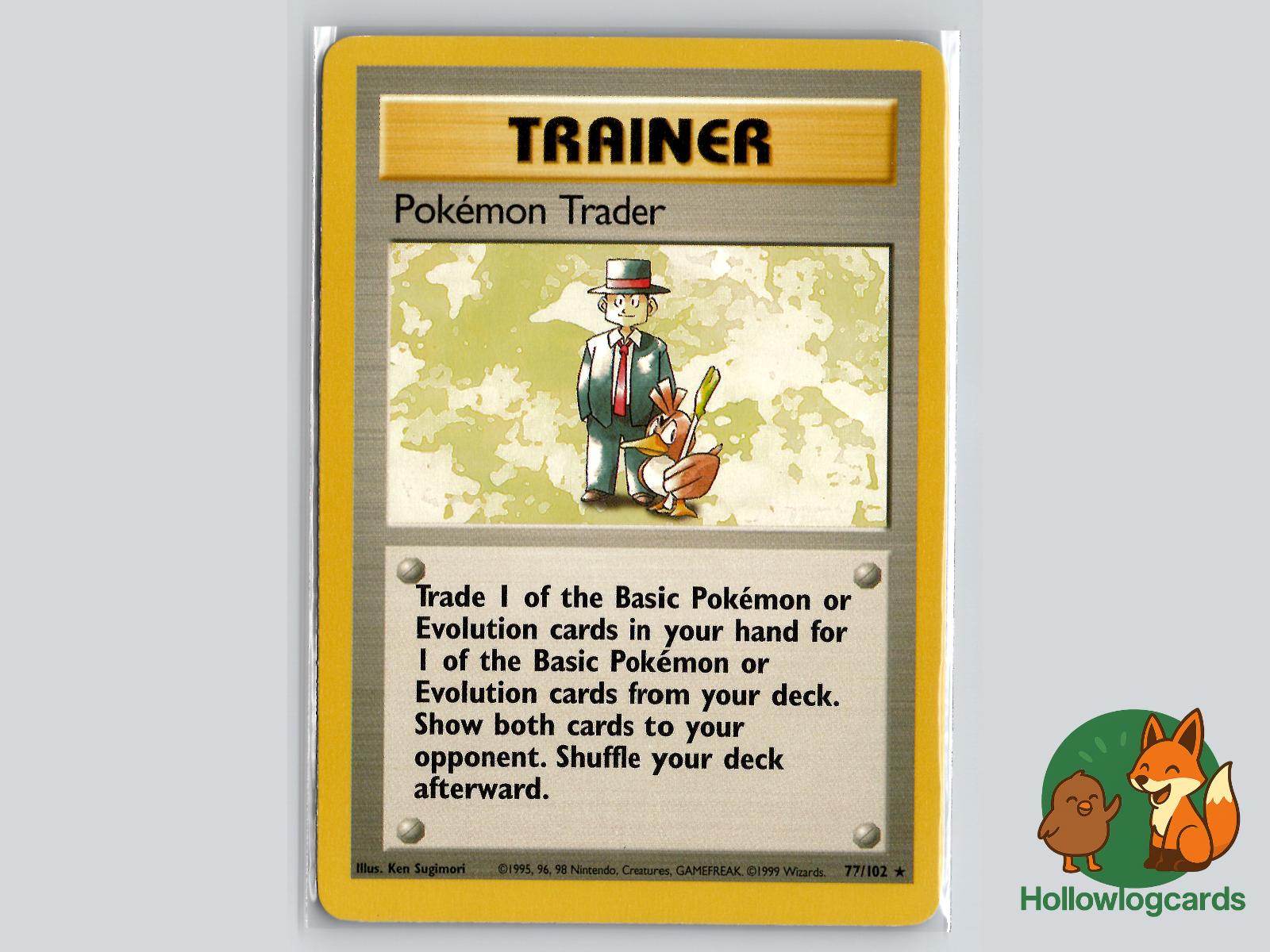 Pokemon Trader (77/102) - Base Pokémon Card