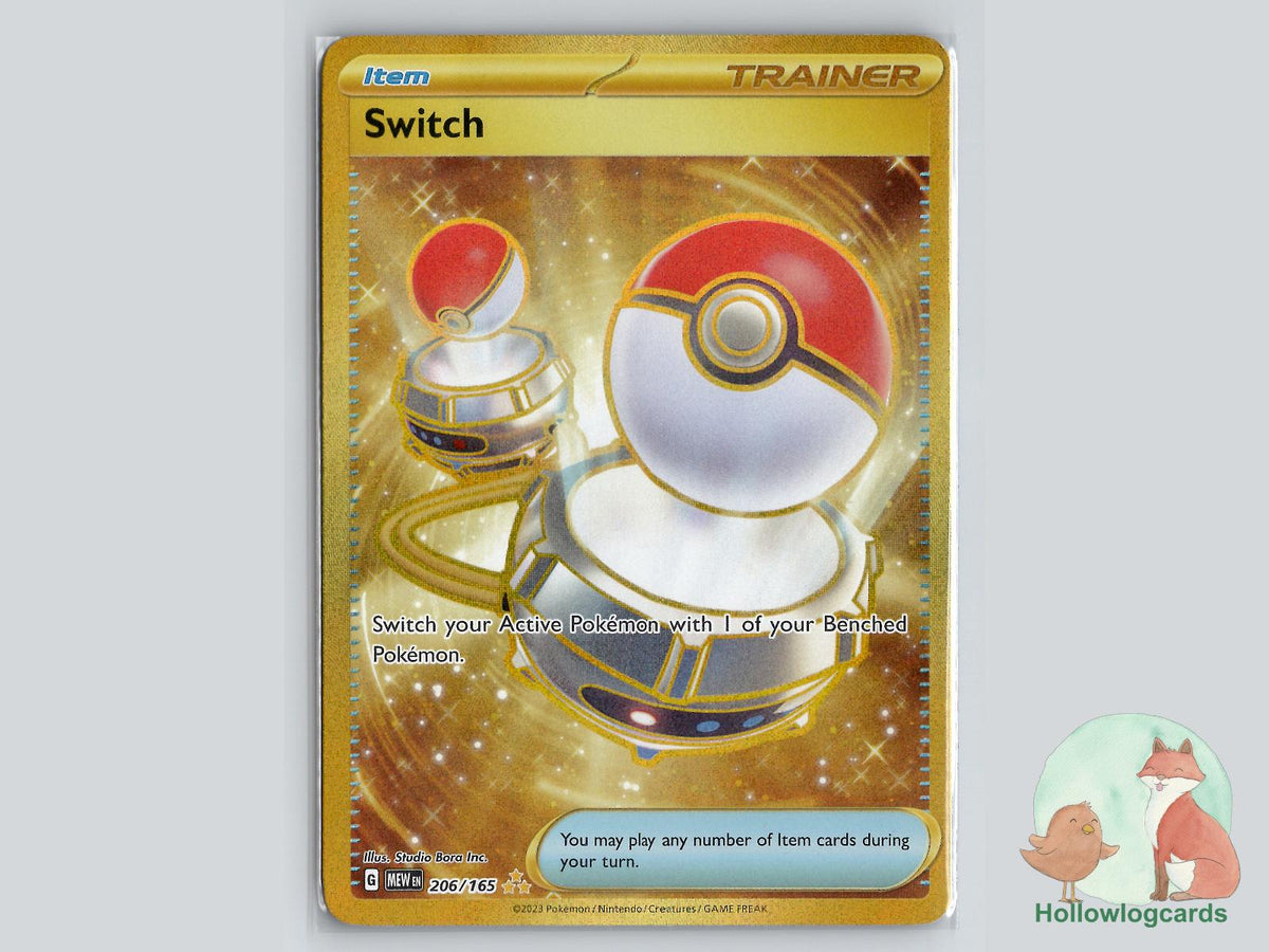 Switch (206/165) - 151 Pokémon Card