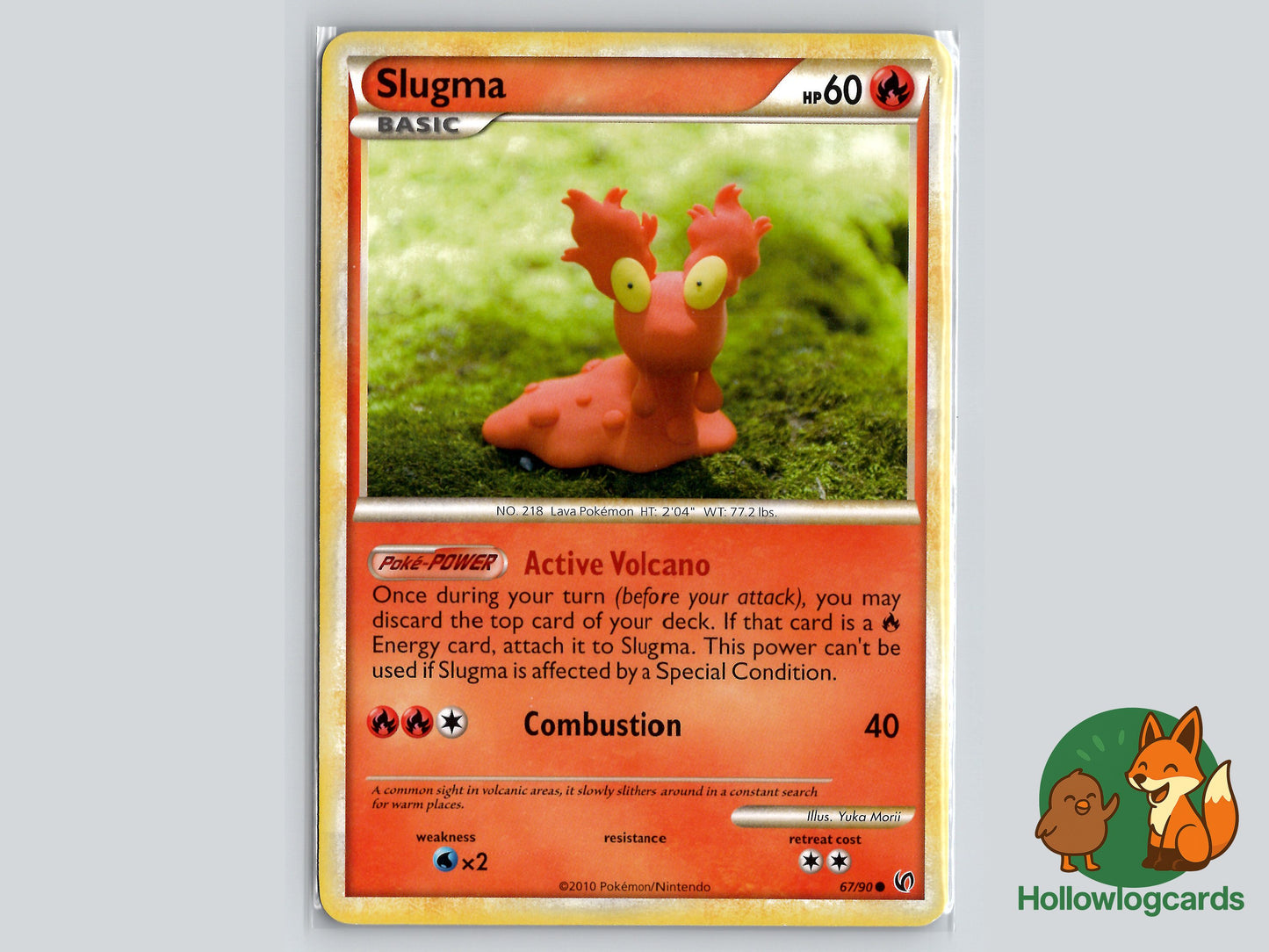Image of Slugma Undaunted (UD) #67