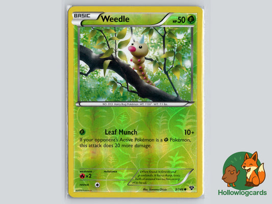 Image of Weedle XY (XY) #3