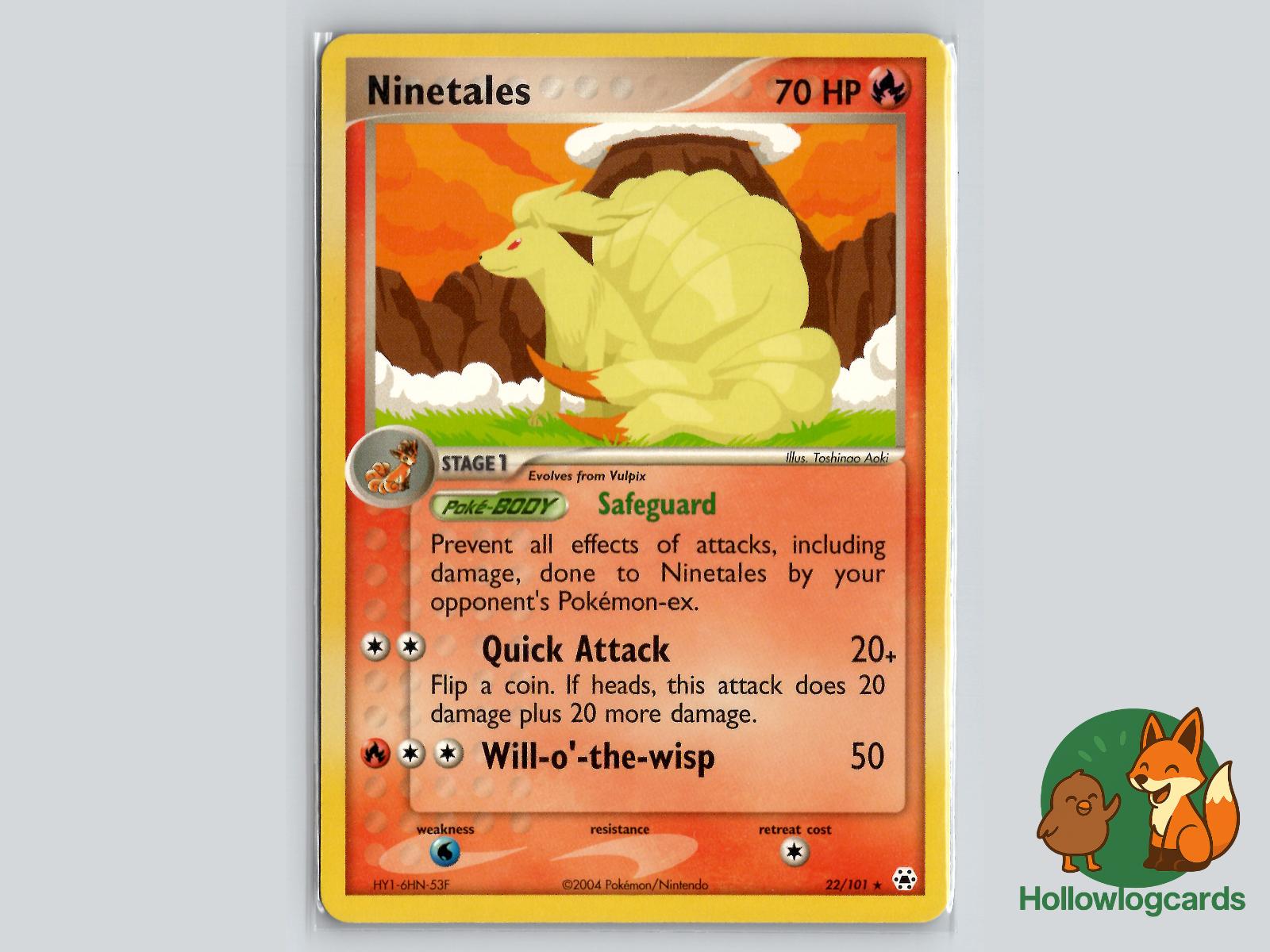 Ninetales (22/101) - Hidden Legends Pokémon Card