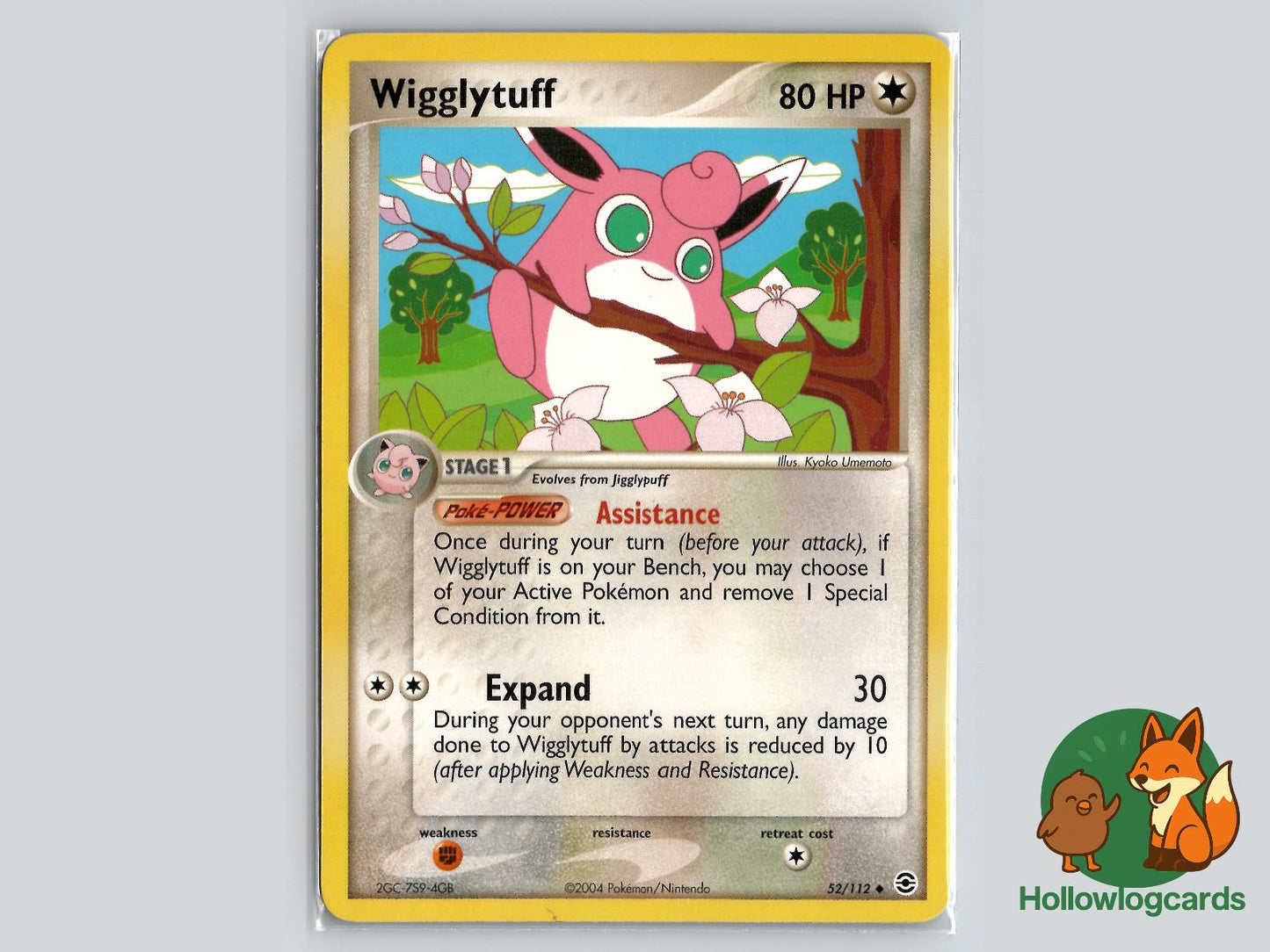 Wigglytuff (52/112) - FireRed & LeafGreen Pokémon Card