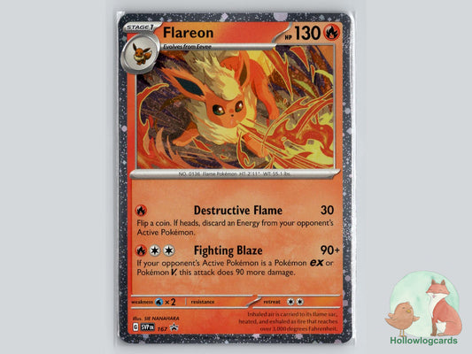 Flareon (167) - Scarlet & Violet Pokémon Card