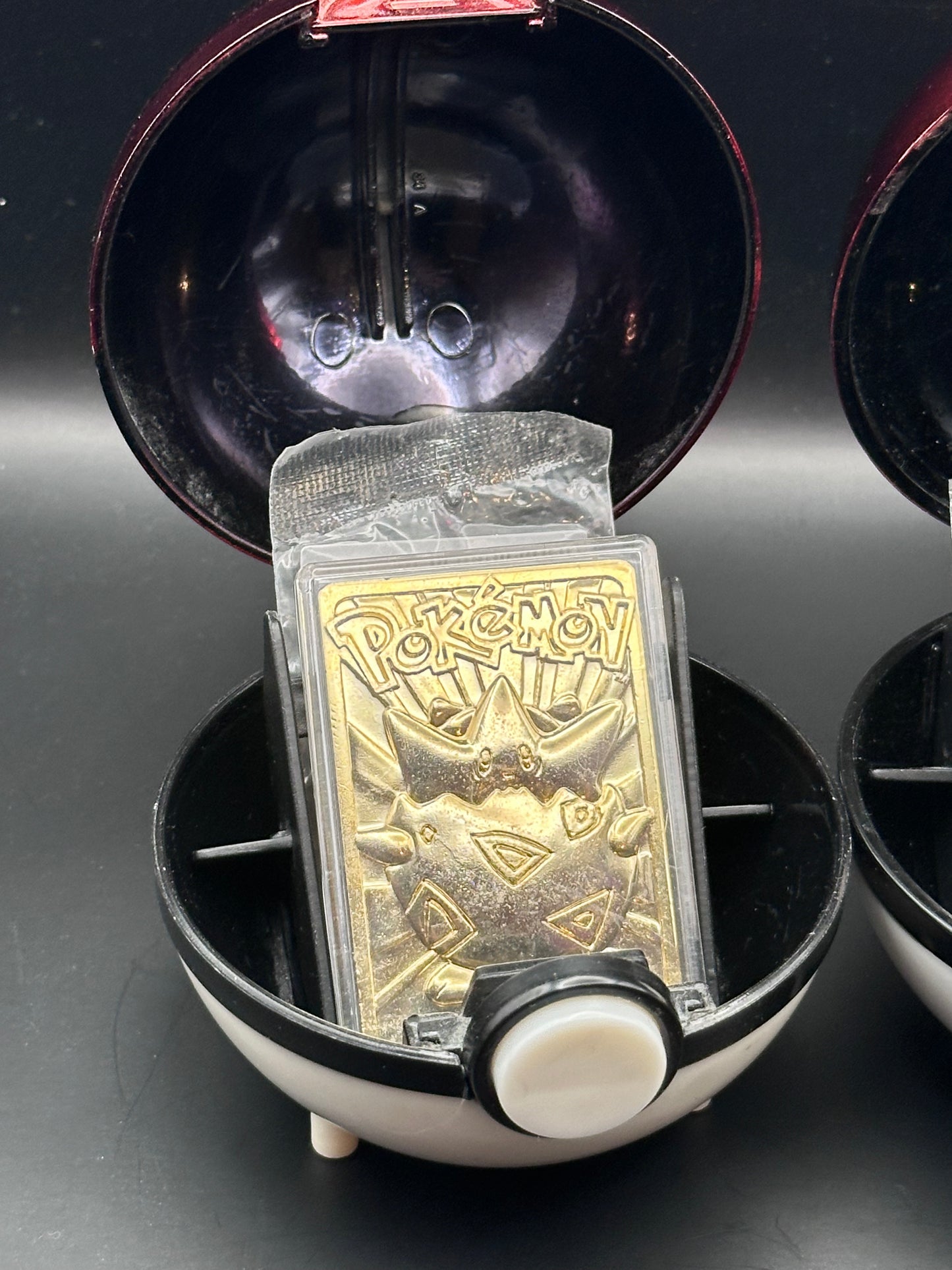 23k Gold-Plated cards with Pokeballs and certificates