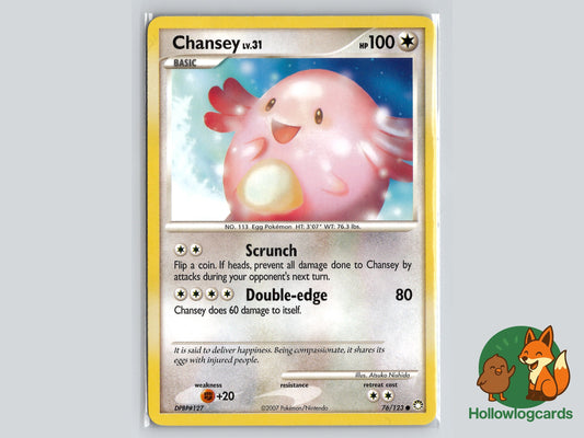 Image of Chansey Mysterious Treasures (MT) #76