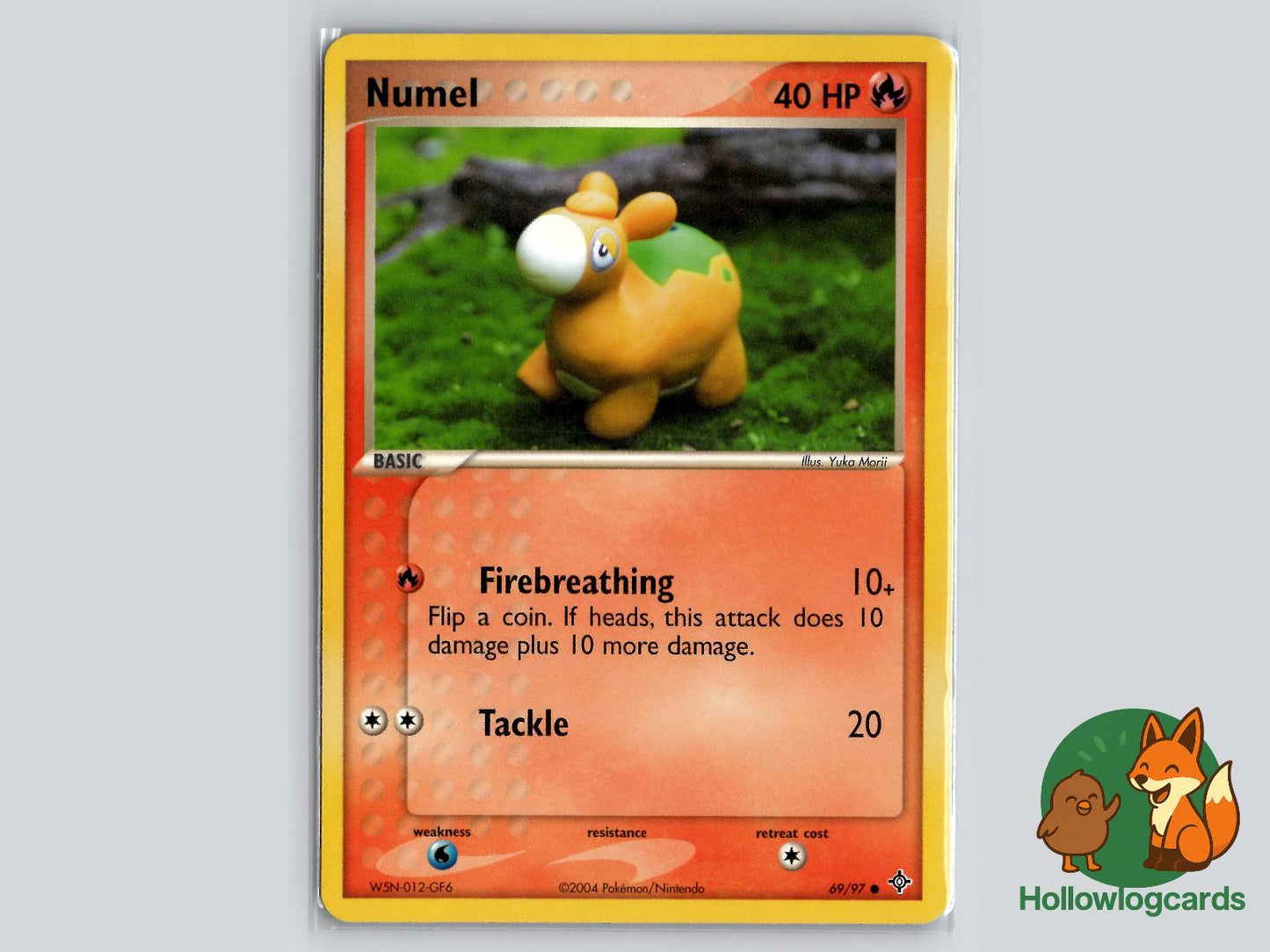 Numel (69/97) - Dragon Pokémon Card