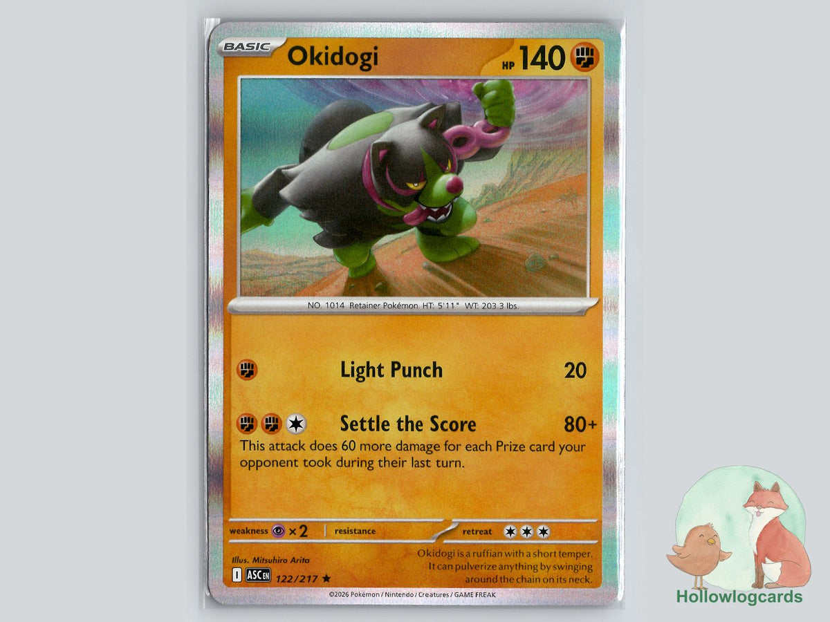 Okidogi (122/217) Pokémon Card