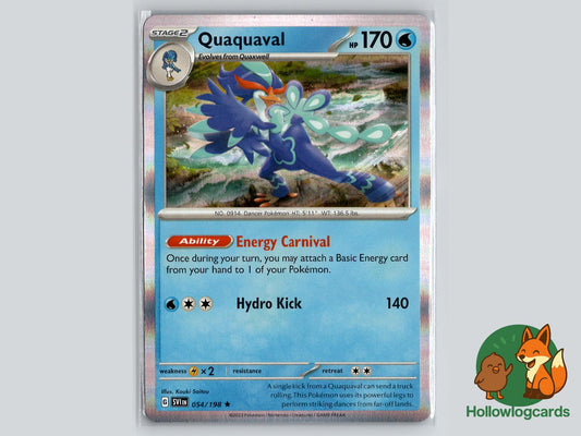 Quaquaval (054/198) - Scarlet & Violet Pokémon Card