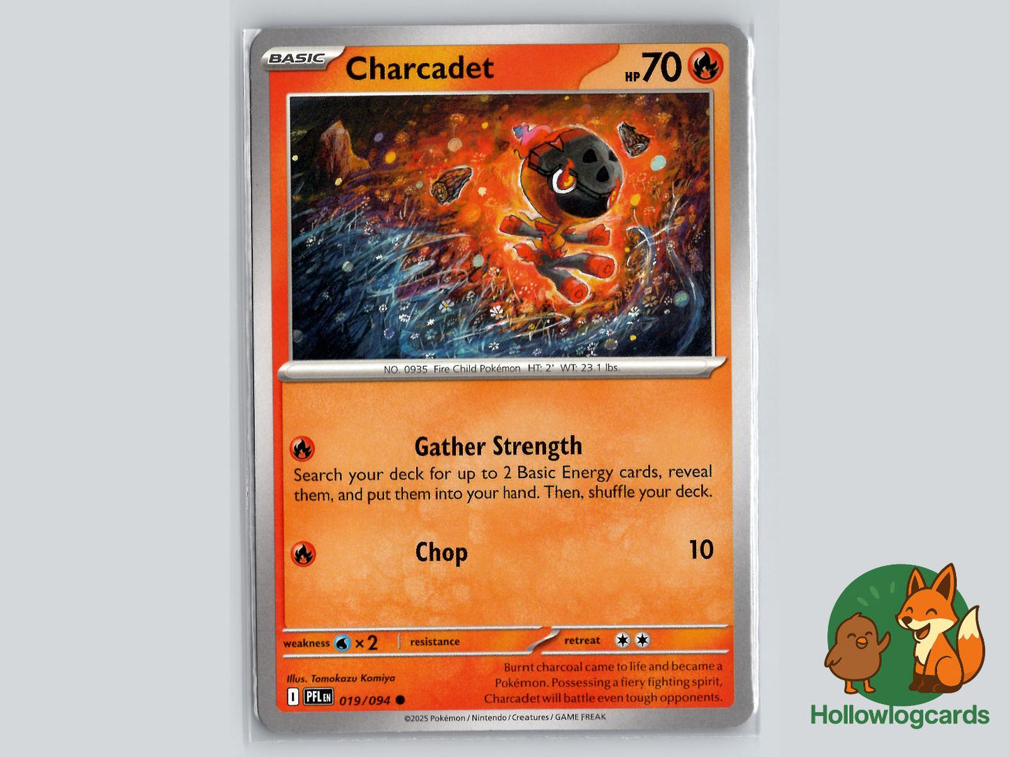 Charcadet (019/094) - Phantasmal Flames Pokémon Card