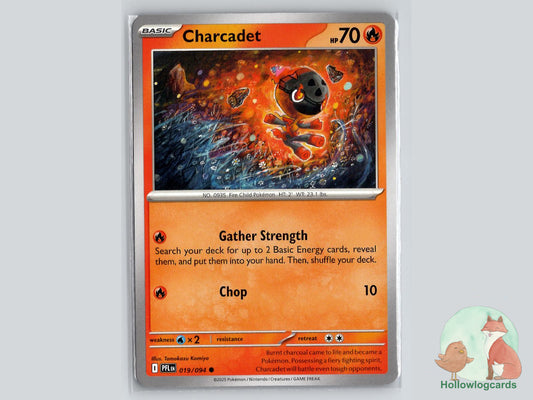 Charcadet (019/094) - Phantasmal Flames Pokémon Card