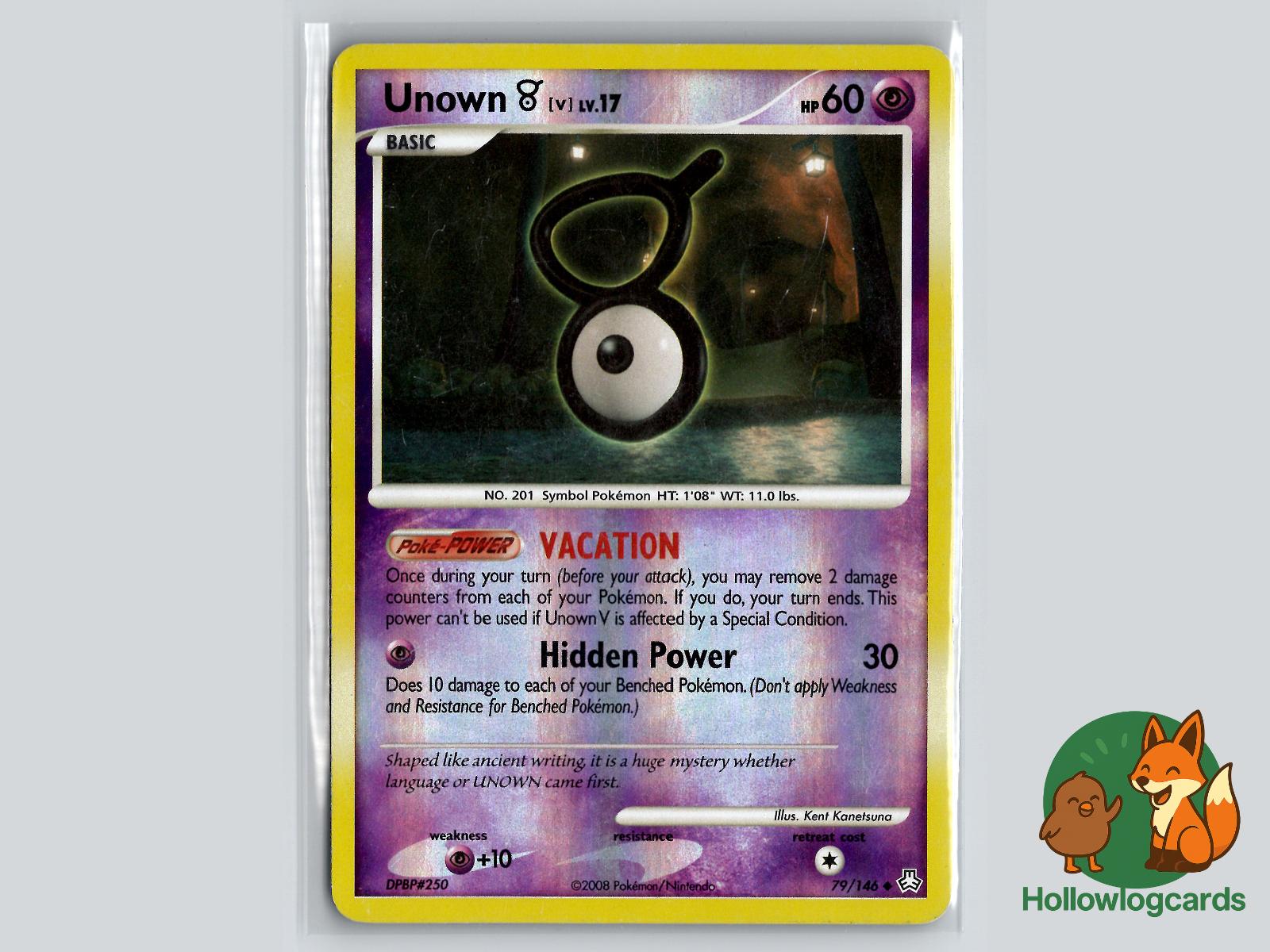 Unown [V] (79/146) - Legends Awakened Pokémon Card