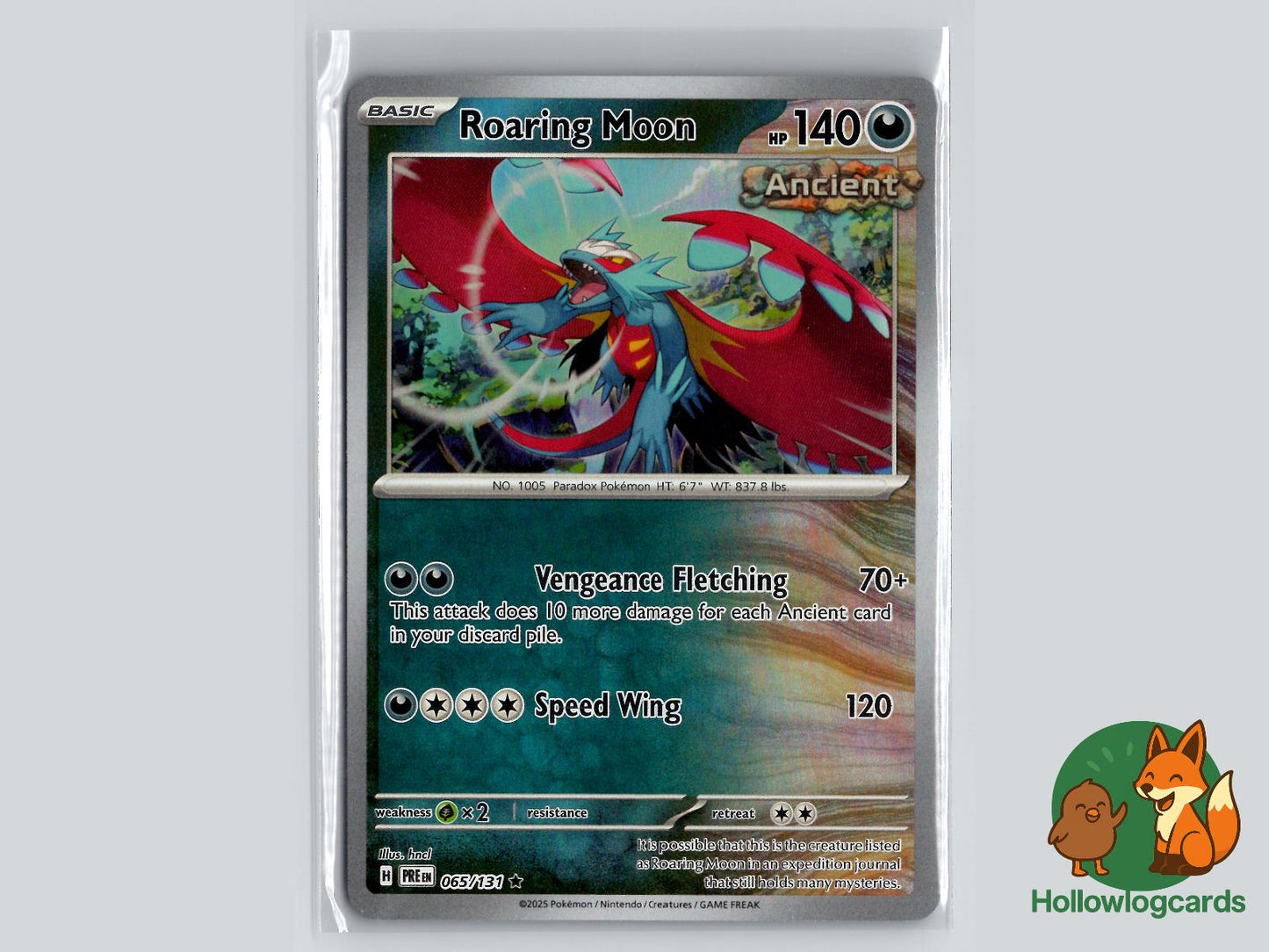 Roaring Moon (065/131) - Prismatic Evolutions Pokémon Card