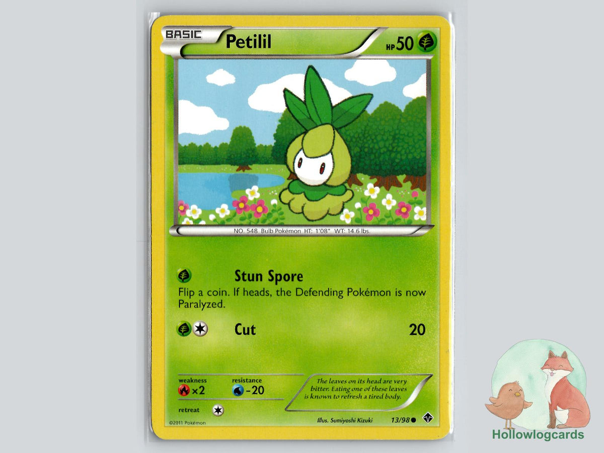 Petilil (13/98) - Emerging Powers Pokémon Card