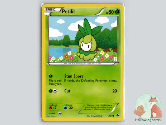 Petilil (13/98) - Emerging Powers Pokémon Card