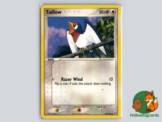 Taillow (68/106) - Emerald Pokémon Card
