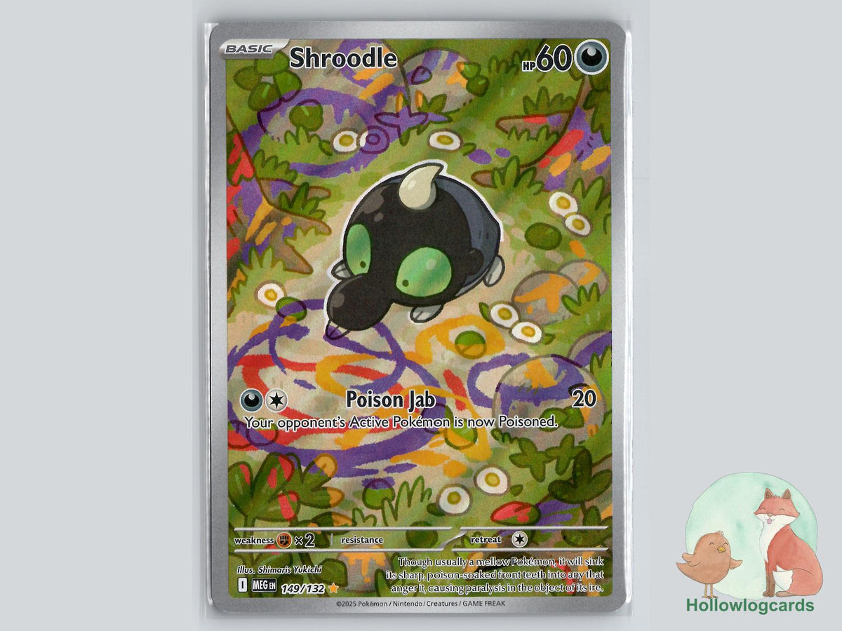 Shroodle (149/132) - Mega Evolution Pokémon Card
