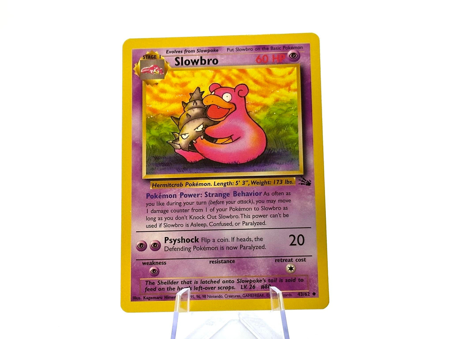Slowbro - Fossil #43/62 -