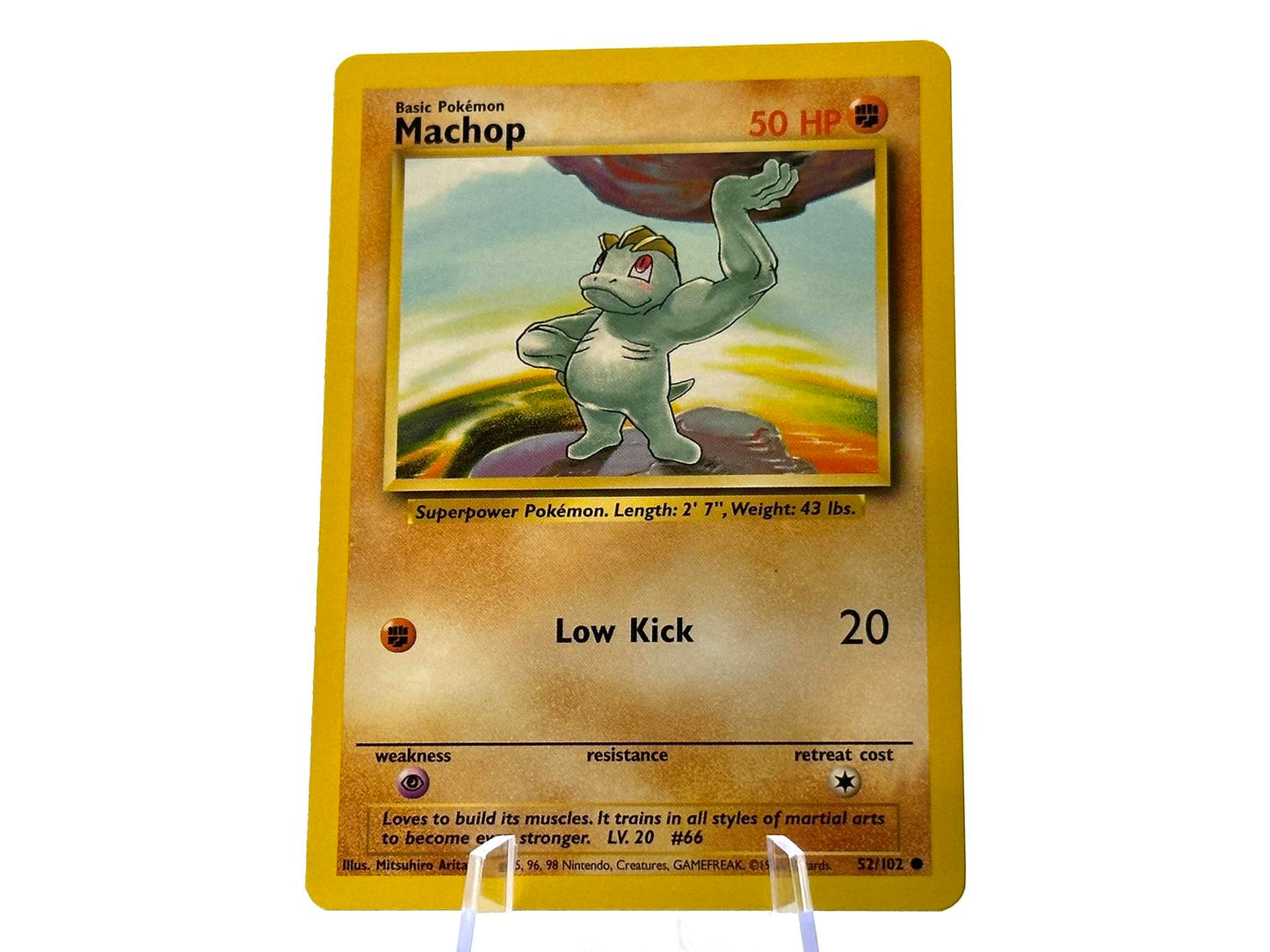 Machop - Base Set #052/102 -